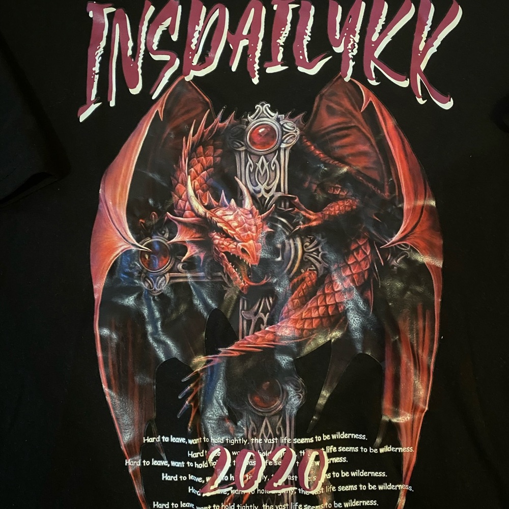 Black Graphic Tee
